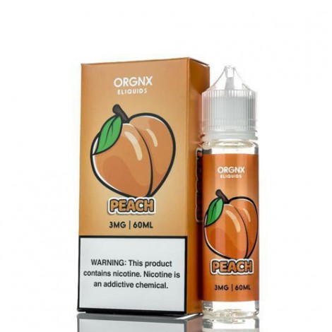 Orgnx Peach 60ml Vape Juice