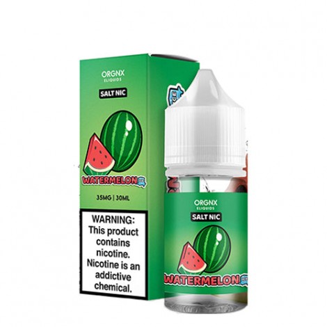 Orgnx Salts Watermelon ICE 30ml Nic Salt Vape Juice