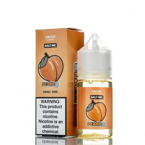 Orgnx Salts Peach ICE 30ml Nic Salt Vape Juice