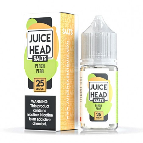 Juice Head Salts Peach Pear 30ml Nic Salt Vape Juice