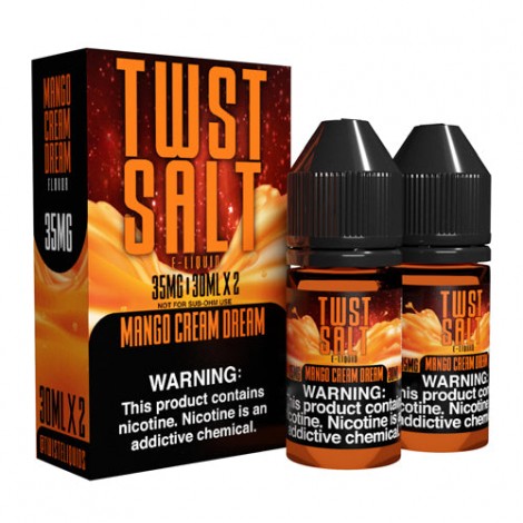 Mango Cream Dream 2x 30ml (60ml) Nic Salt Vape Juice - Twist E-Liquids