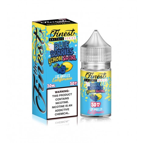 The Finest Blue-Berries Lemon Swirl 30ml Nic Salt Vape Juice