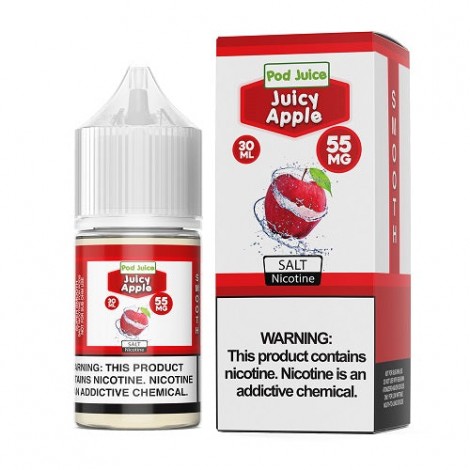 Pod Juicy Juicy Apple 30ml Nic Salt Vape Juice