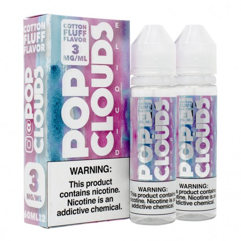 Pop Clouds Cotton Fluff 120ml Vape Juice