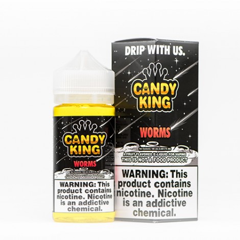 Candy King Worms 100ml Vape Juice